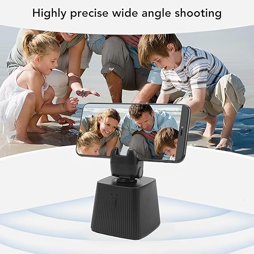 Miniatura 6 de Soporte de teléfono de seguimiento facial automático, rotación de 360 grados, trípode de seguimiento facial automático, 800 mAh, puerto micro USB,