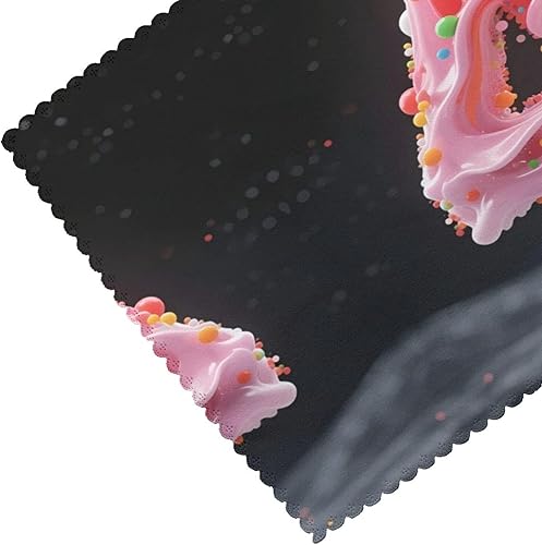 Miniatura 5 de Juego de 4 manteles individuales rectangulares, resistentes al calor, 4 manteles individuales impresos para cocina y comedor