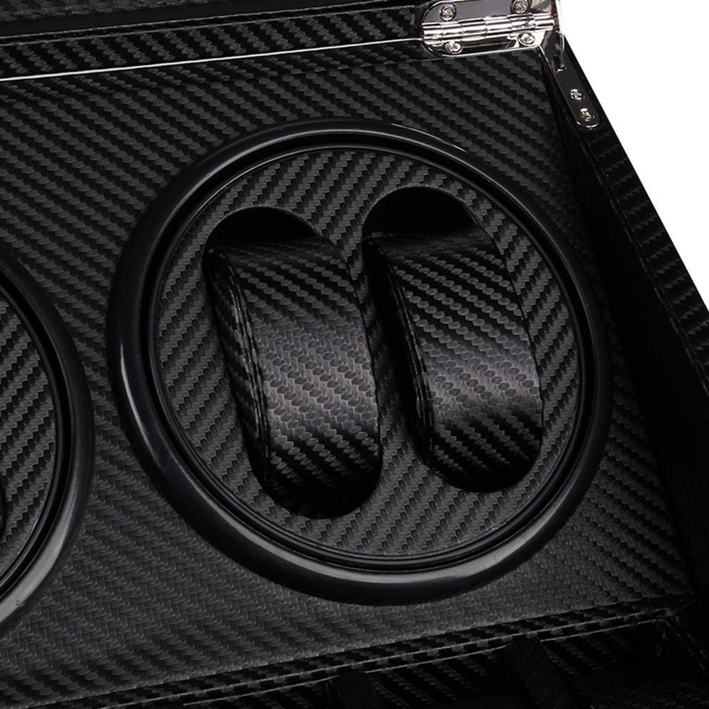 Caricatore per Orologi a 4 + 6 cifre in Fibra di Carbonio, Motore Rotante Silenzioso, contatore Rotante con Motore Importato, 30,7 * 23,5 * 18,2 cm,