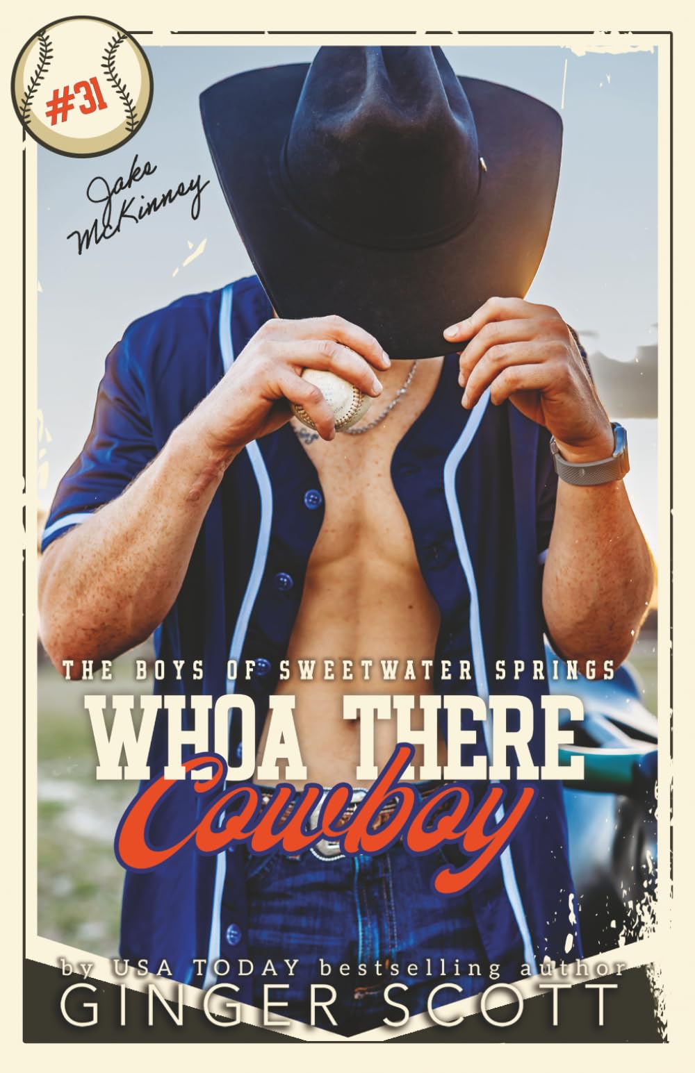 Whoa There Cowboy: A grumpy-sunshine, opposites attract, small-town baseball romance