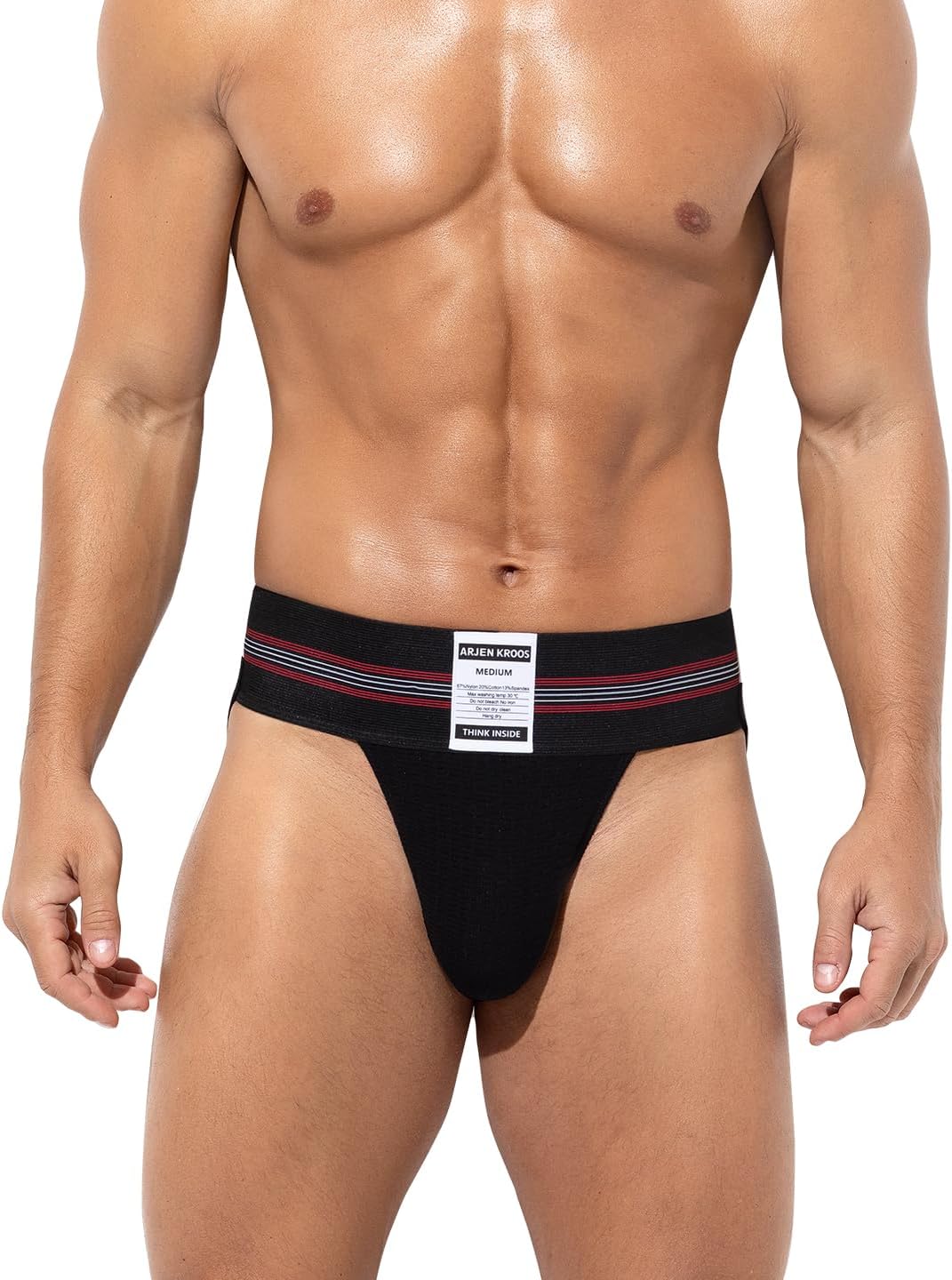 Arjen Kroos Men's Athletic Supporter Workout Running Jockstrap Underwear With Wide Band