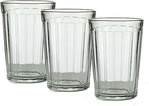 Granyonie de vidrio de té vintage ruso, 7 oz, para soporte de metal Podstakannik, para bebidas calientes o frías, URSS, soviético