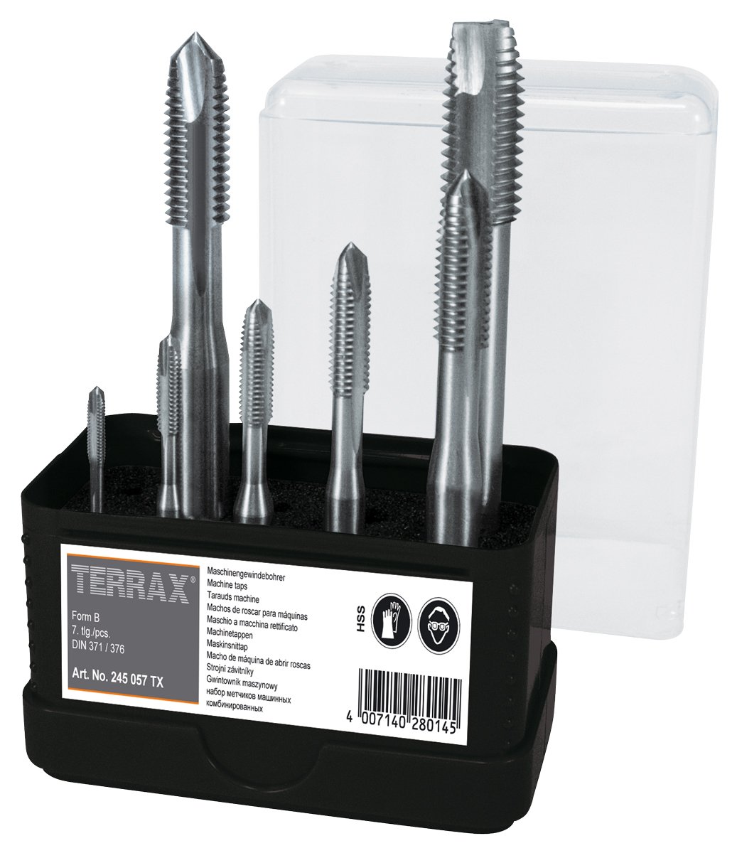 Ruko Terrax 245057 - Set di 7 viti maschio