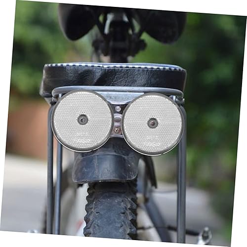 Miniatura 5 de Reflector redondo para entrada de vehículos, reflectores de automóvil, reflectores, reflectores de tornillo en reflector, reflector trasero,