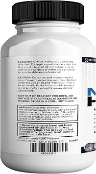 Memory Hack Max Brain Support Supplement, Extra Strength with Herbal Ingredients, 60 Capsules, 30-Day Supply (2)