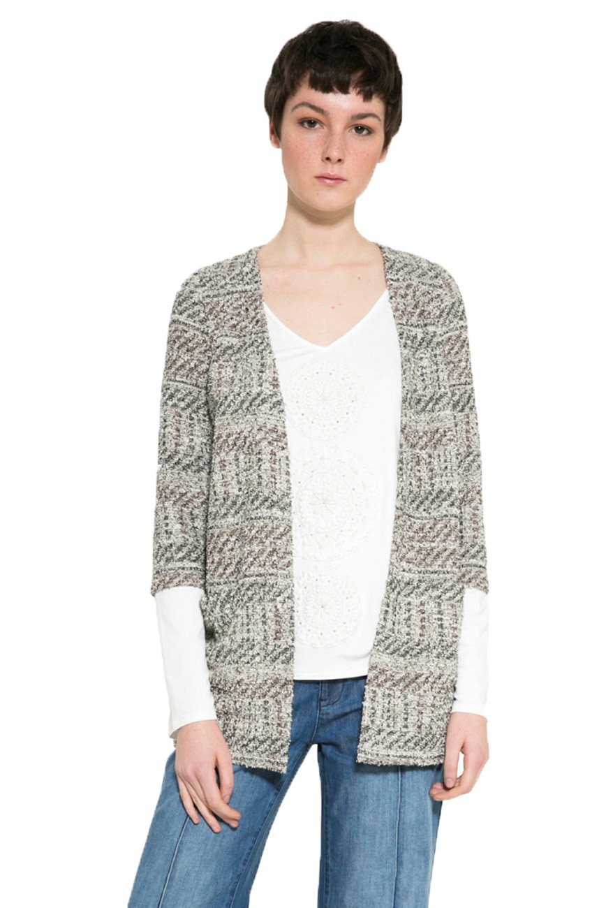Desigual TS_Patricia Chaqueta Punto para Mujer