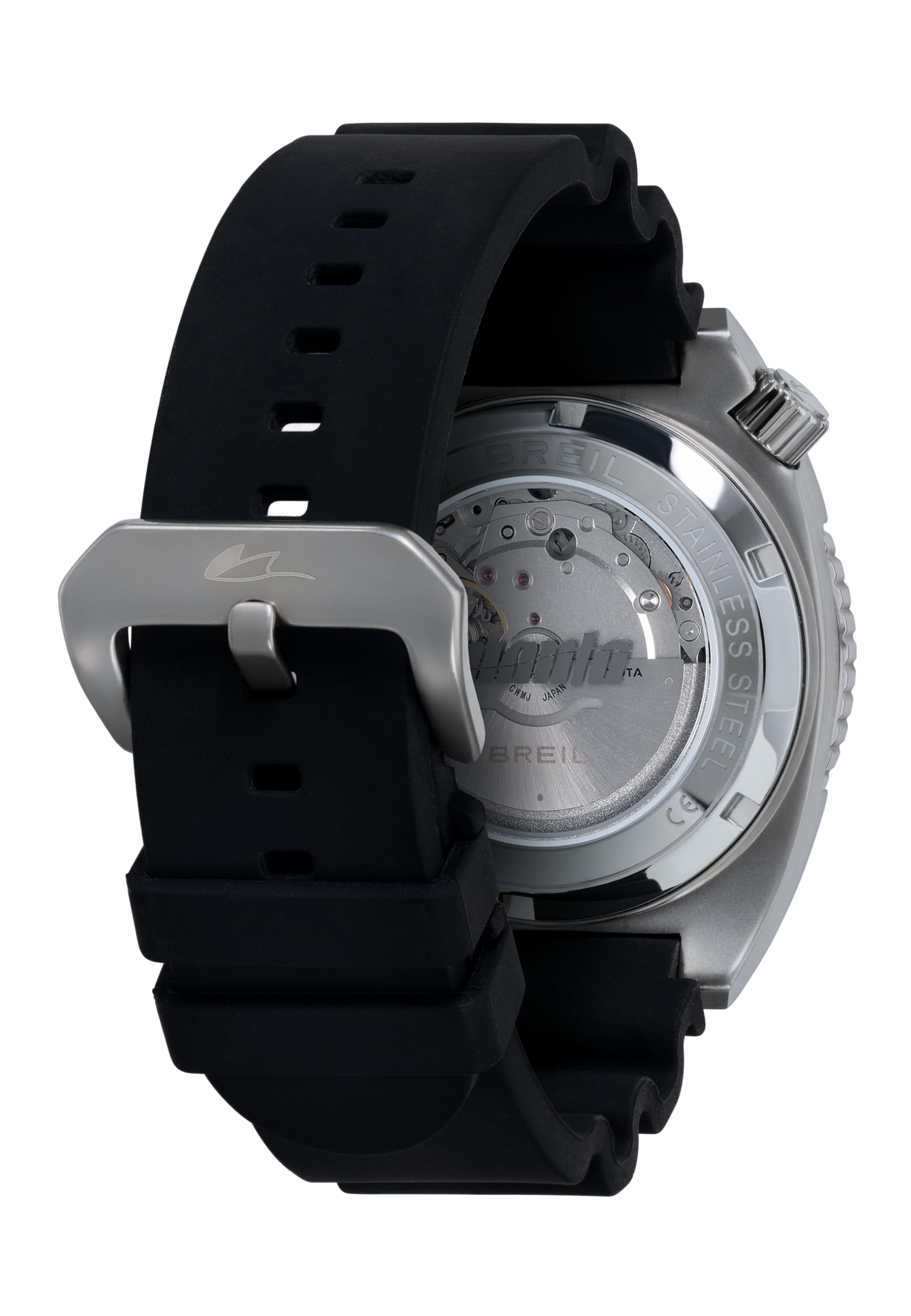 Breil, Collezione Manta Seeker, Orologio Uomo con Quadrante a Doppio Livello, Movimento al Quarzo, Cassa 42 mm in Acciaio con Finitura Matte, Resistente all'Acqua fino a 300 m, Idea Regalo