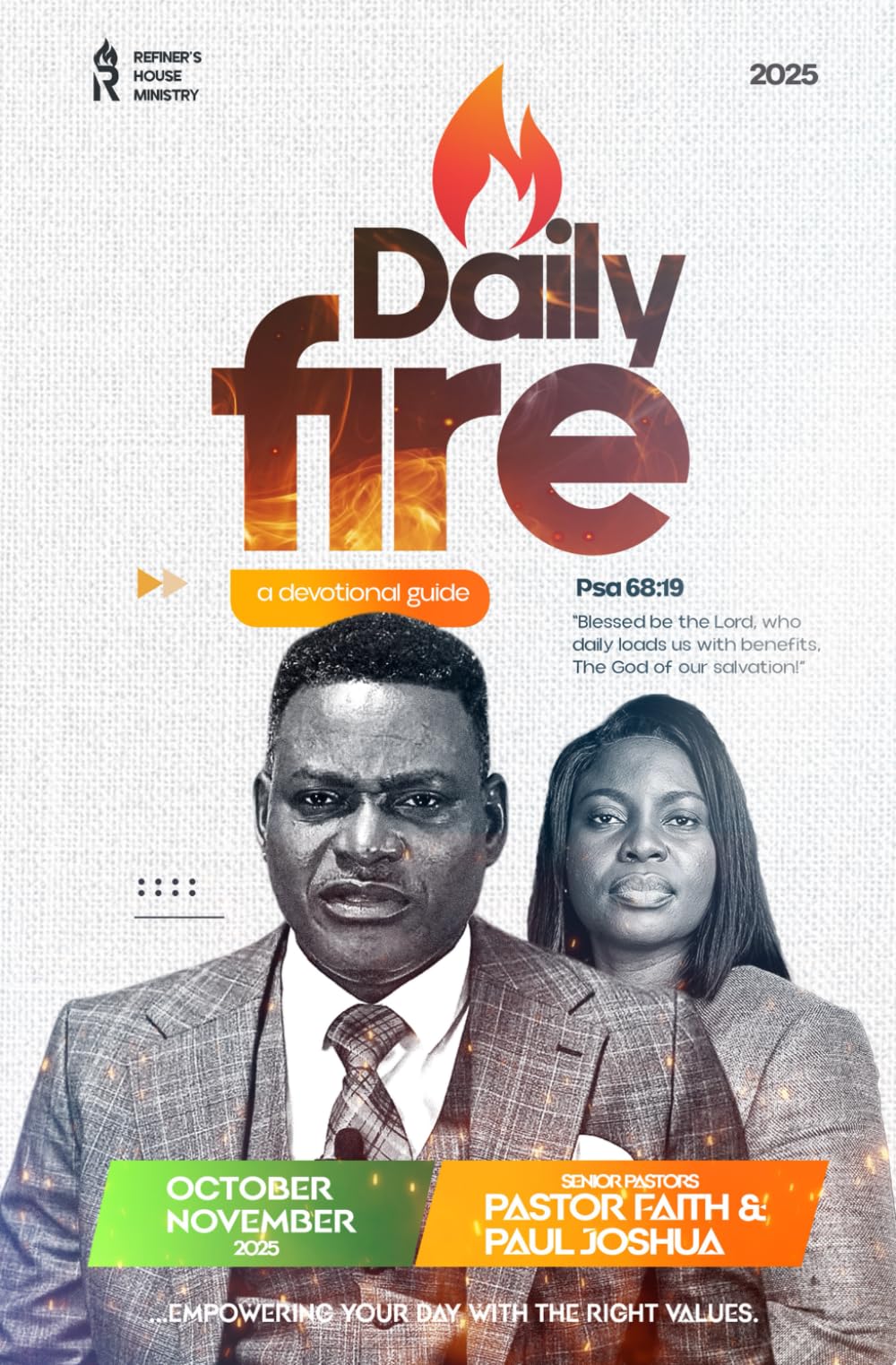 Daily Fire: Devotional Guide: October to November 2025