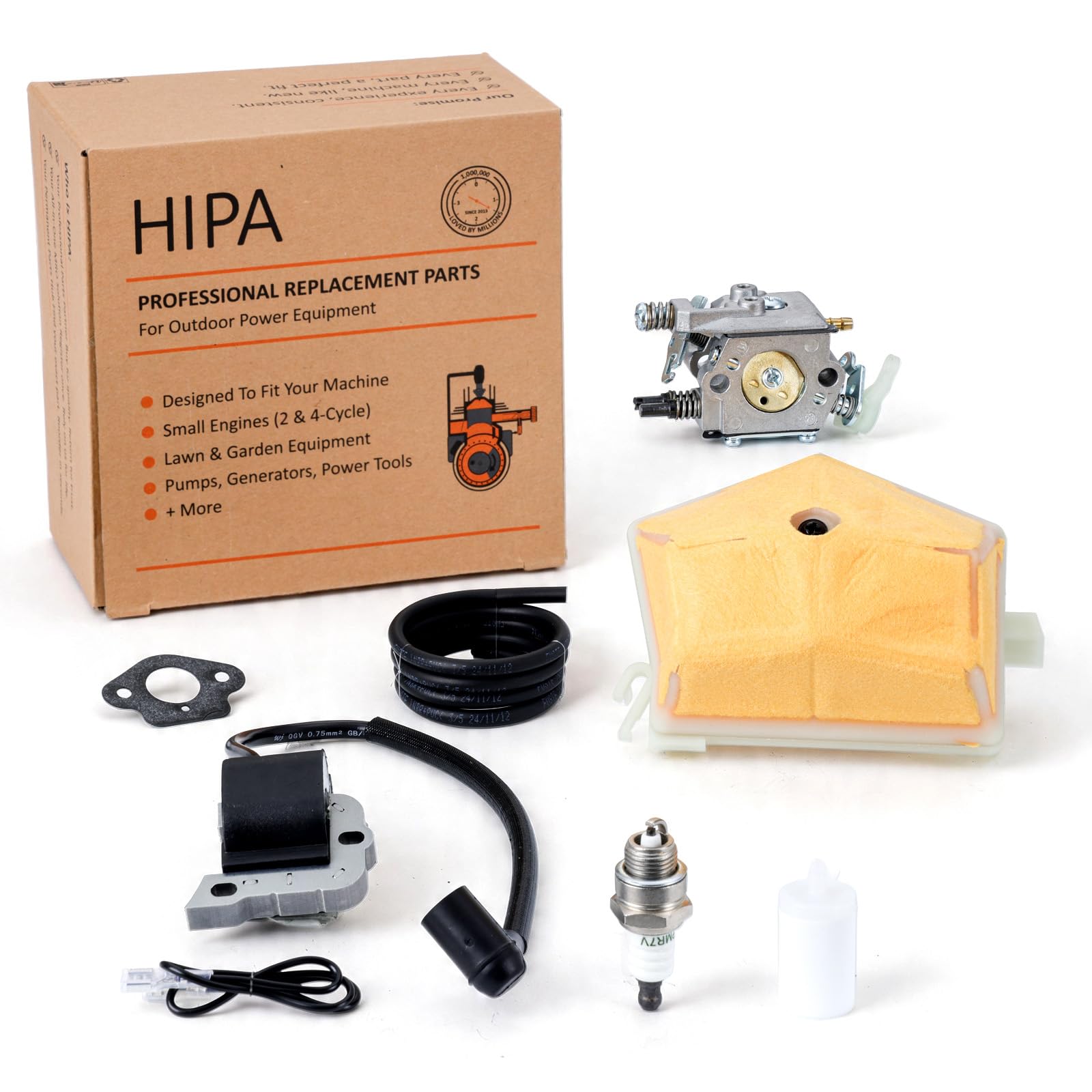 Amazon.com: Hipa 55 51 Rancher Carburetor Ignition Coil Air Filter