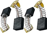 Vista 1 de Paquete de 4 cepillos de carbón de repuesto CB153, CB-154, CB-155, CB-157, CB-161, CB-163 194986-9, 181047-4, 643152-0, 643153-8, 957805410