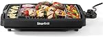 Starfrit The Rock Indoor Smokeless Electric BBQ Grill - Non-Stick 10" x 16" Cooking Surface - Adjustable Temperature
