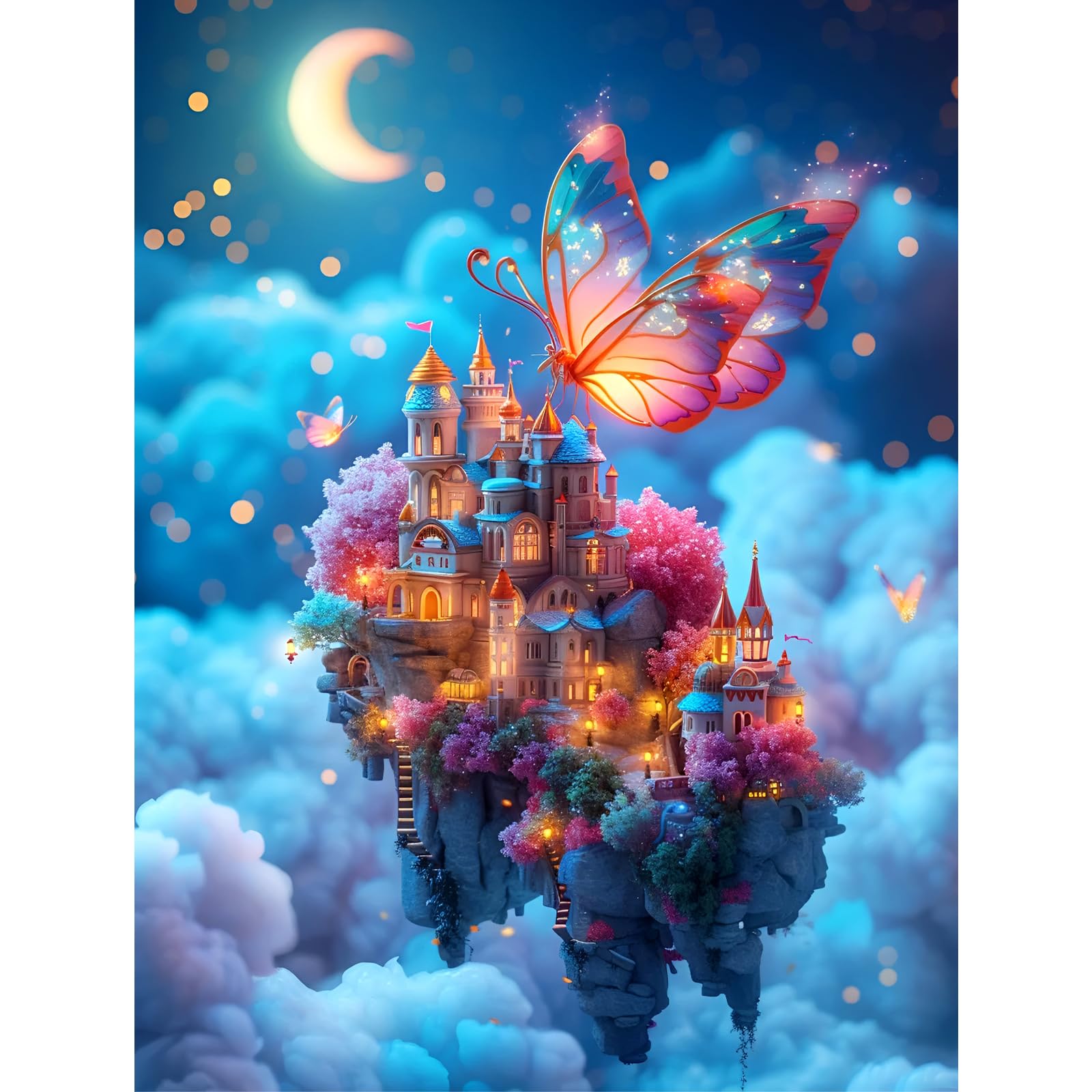 Fluid dragon ダイヤモンドアート 5D モザイクアート ダイアモンドビーズ絵画キット DIY・手作り絵画手芸キット ダイヤモンド塗装 全面貼り付けタイプ 手芸キット(219)