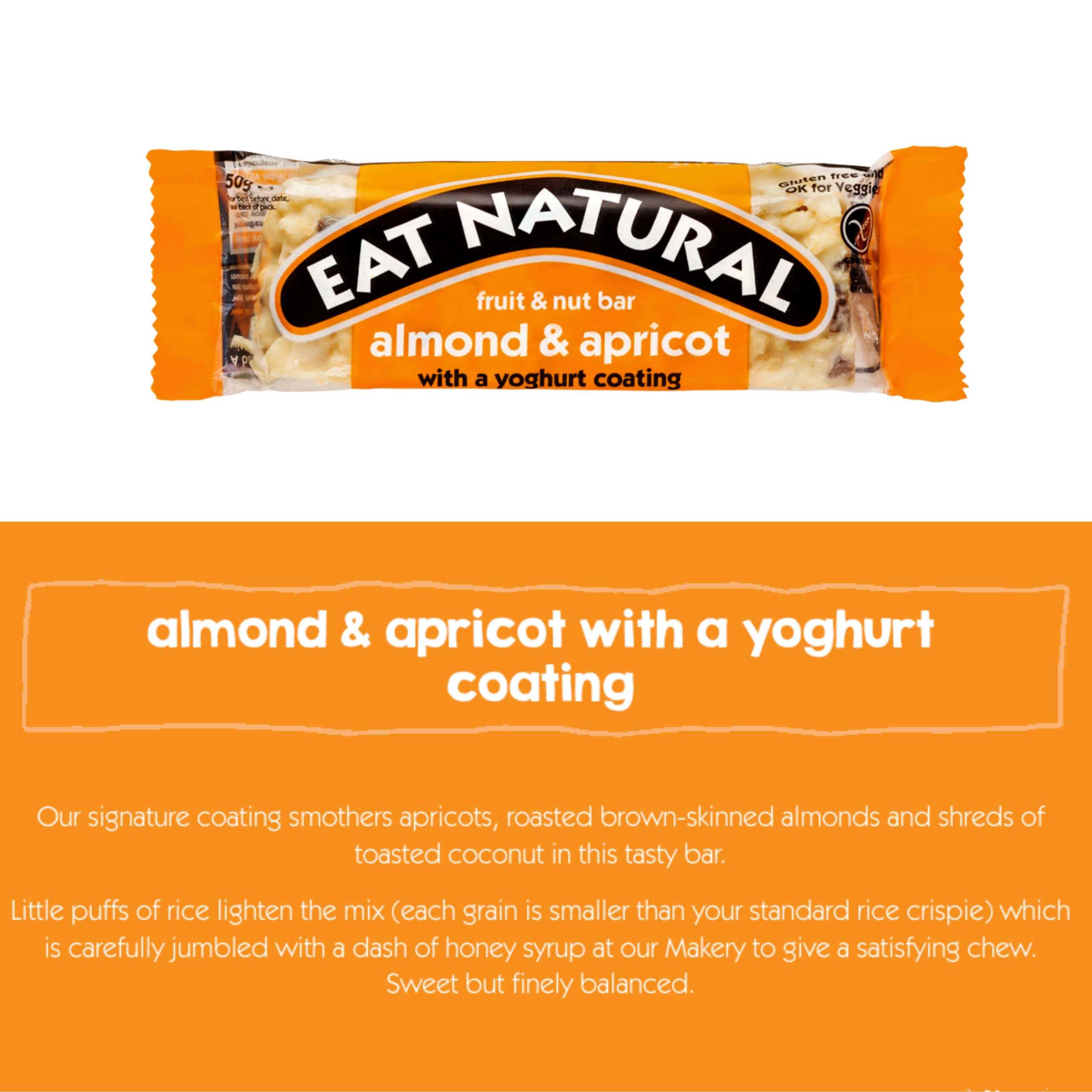 Eat Natural (Mandel & Aprikose mit Joghurt-Beschichtung)