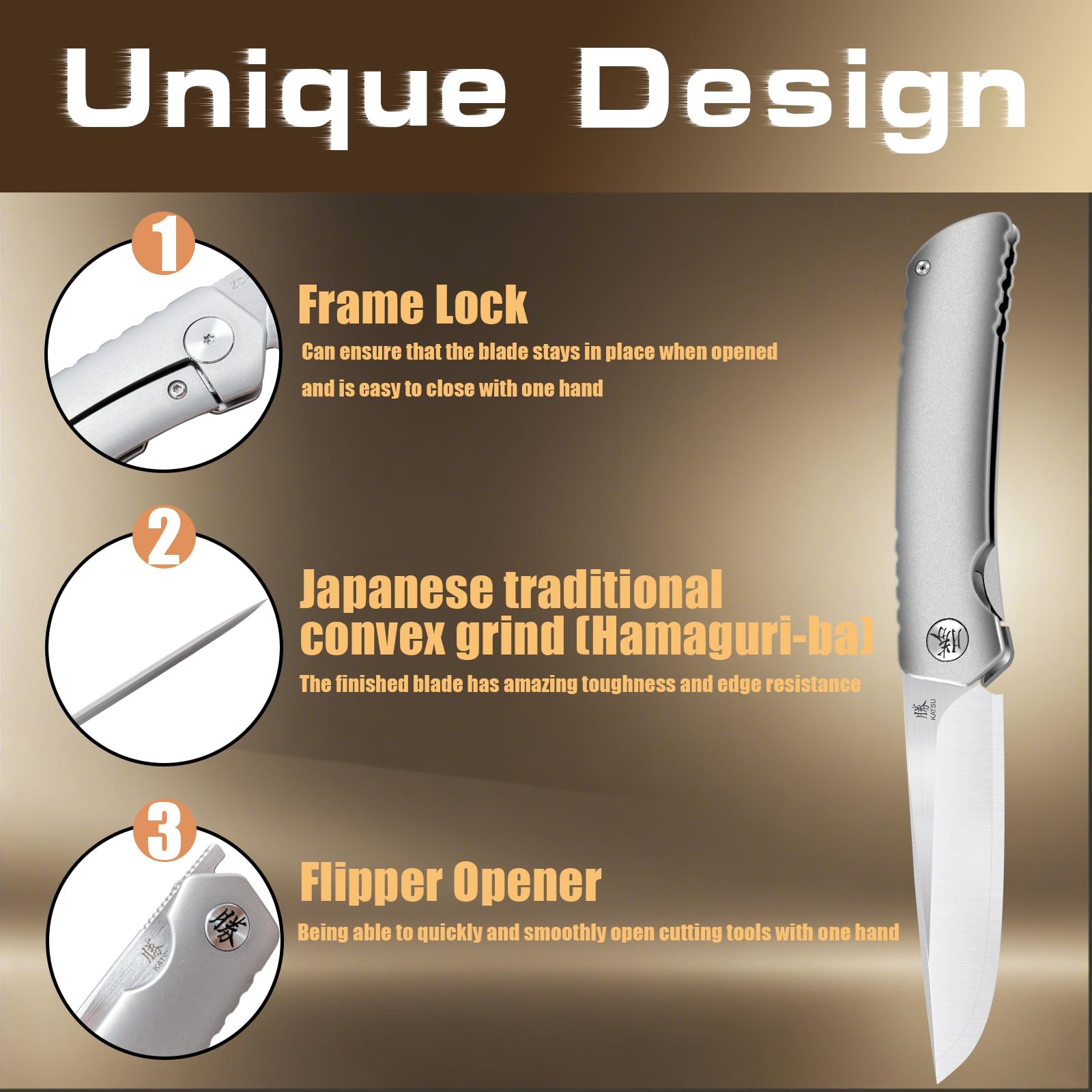 小物 katsu Amazon.com: KATSU: FOLDING KNIVES