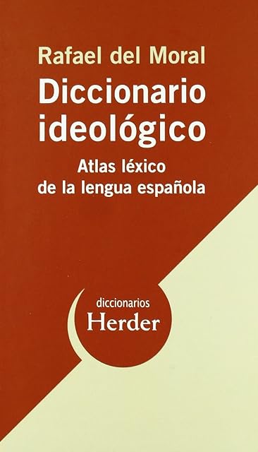 Portada de Diccionario Ideologico: Atlas Lexico de la Lengua Española