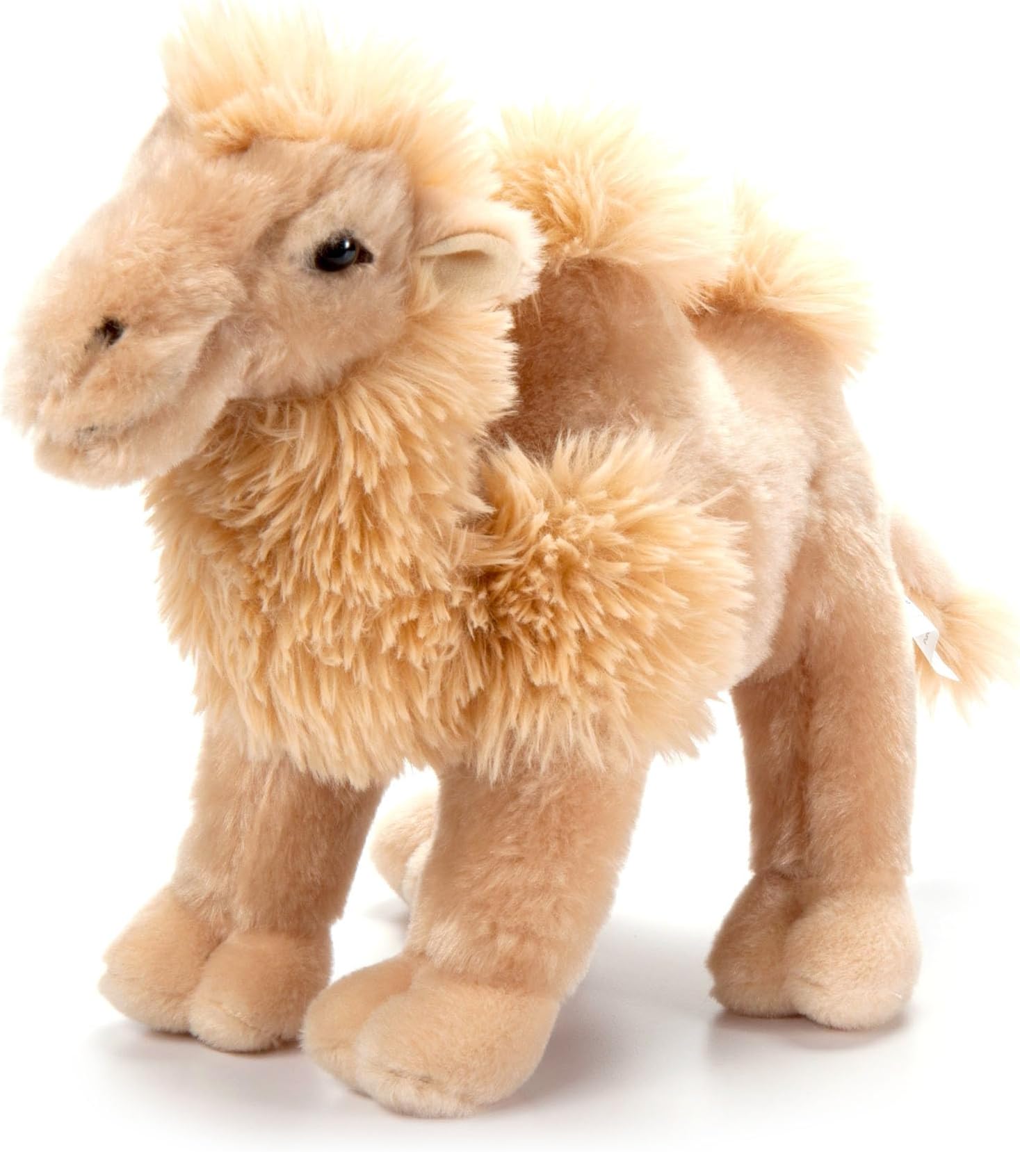 The Petting Zoo Bactrian Camel Stuffed Animal Plushie, Gifts for Kids, Wild Onez Wildlife African Animals, Camel Plush Toy, 12 inches