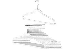 50 Pack Crystal Clear Glitter Hangers