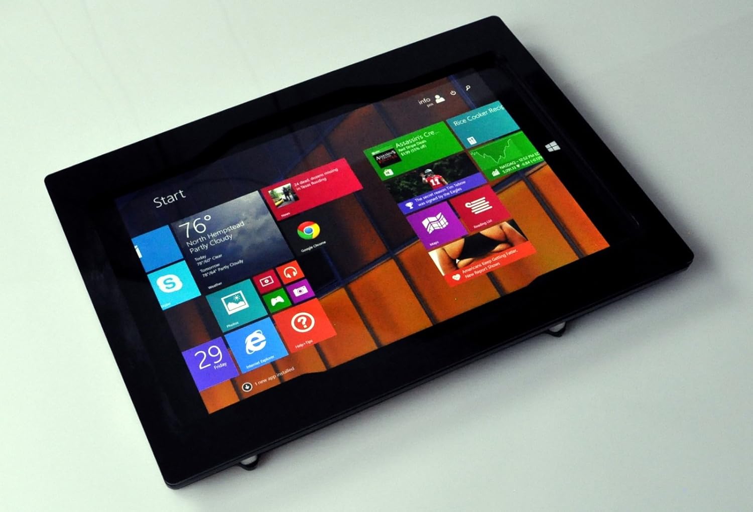 TABcare Acrylic Security Anti-Theft Kit for MS Surface Book for Kiosk, POS, Store, Show Display (Black VESA)