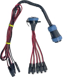 Yak Power 5 Circuit Heavy Duty Waterproof Quick Disconnect Kit