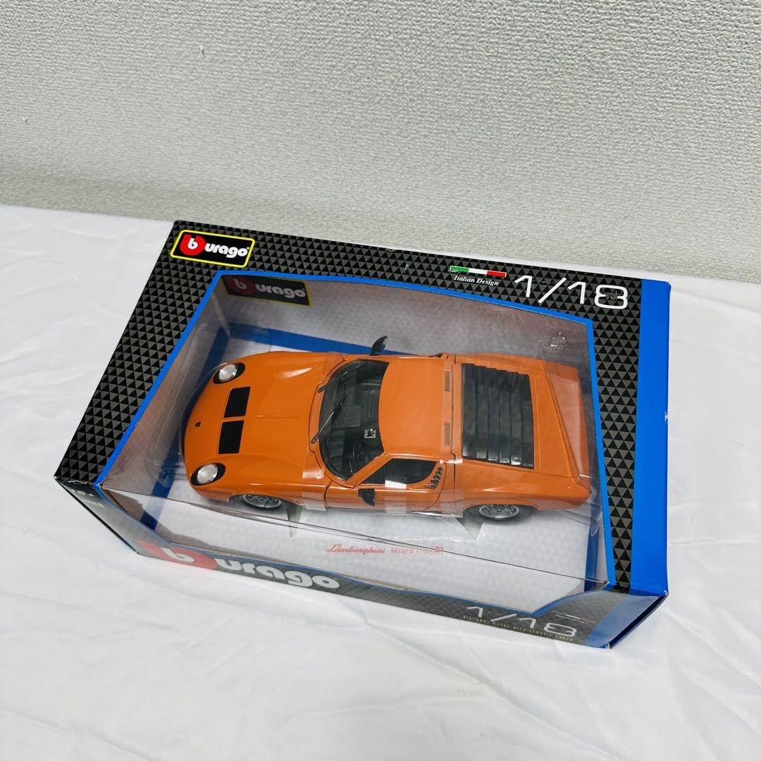 Amazon.co.jp: 1 18 ランボルギーニ ミウラ ブラゴ burago