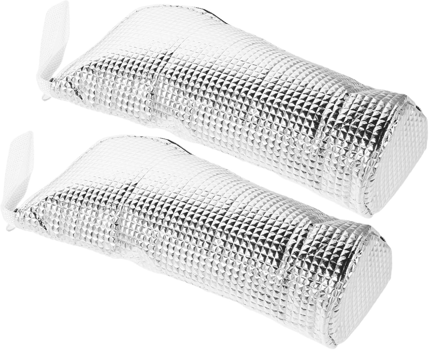 VICASKY 2pcs Insulated Aluminum Foil Bottle Warmer Bags with Plush Lining Thermal Bottle Tote for Stroller and Outdoor Activities Leakproof Multifunctional Compact Storage and Milk