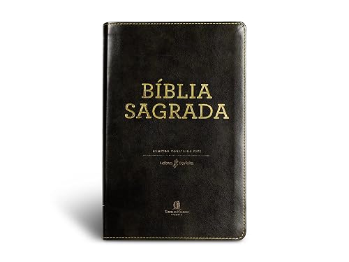 Bíblia ACF, Couro Soft, Preto, Leitura Perfeita