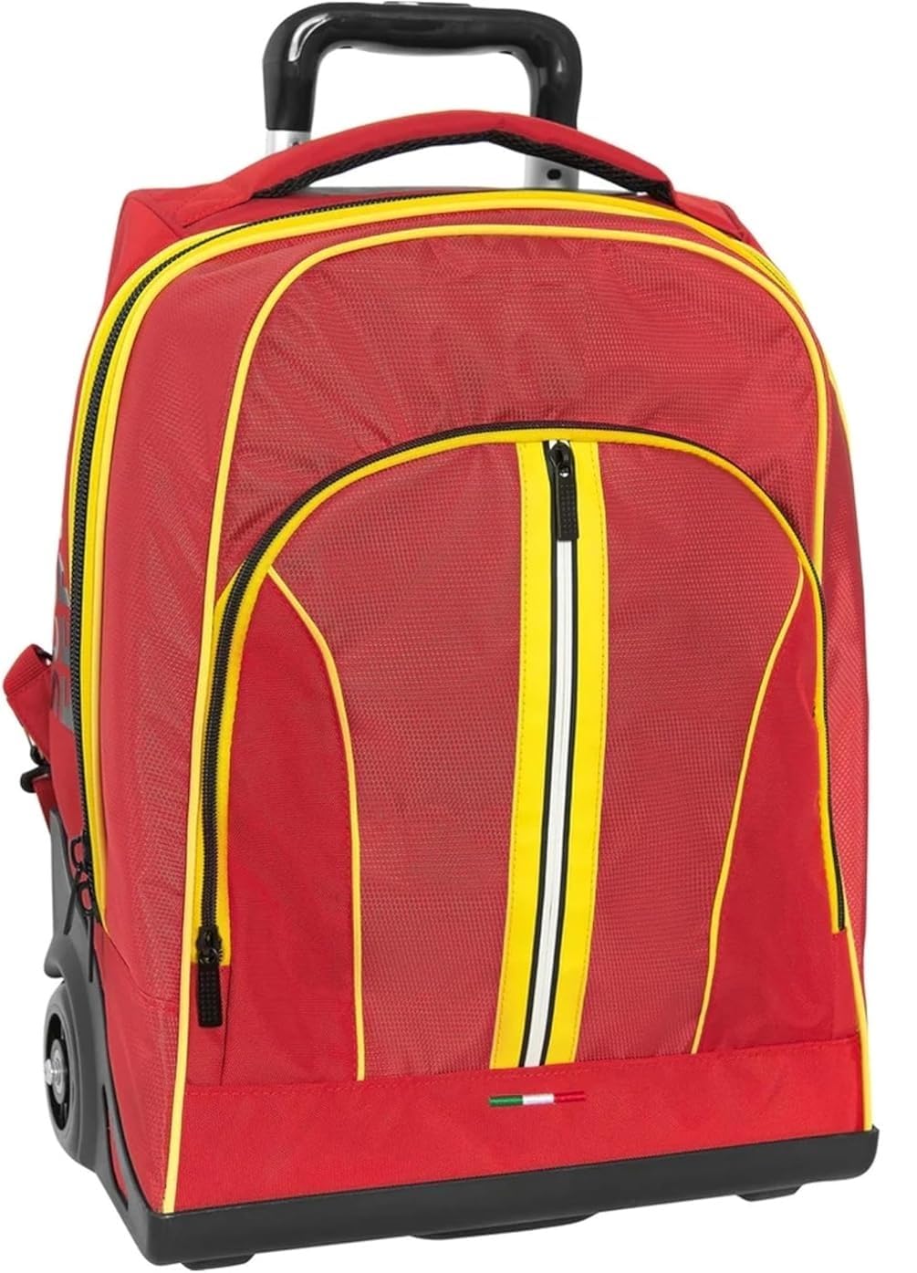 PRESTIGE & DELUXE Trolley Scuderia Italia Ferrari erweiterbar für Grund- und Sekundarschule Jungen Kinder