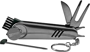 Whetstone 75-4732 All-in-One Stainless Steel Golfer's Tool,black