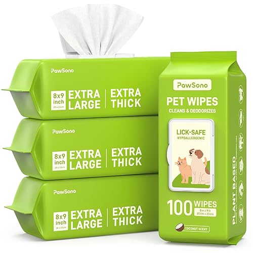 Hypoallergenic Pet Wipes for Dogs & Cats – Quick Clean