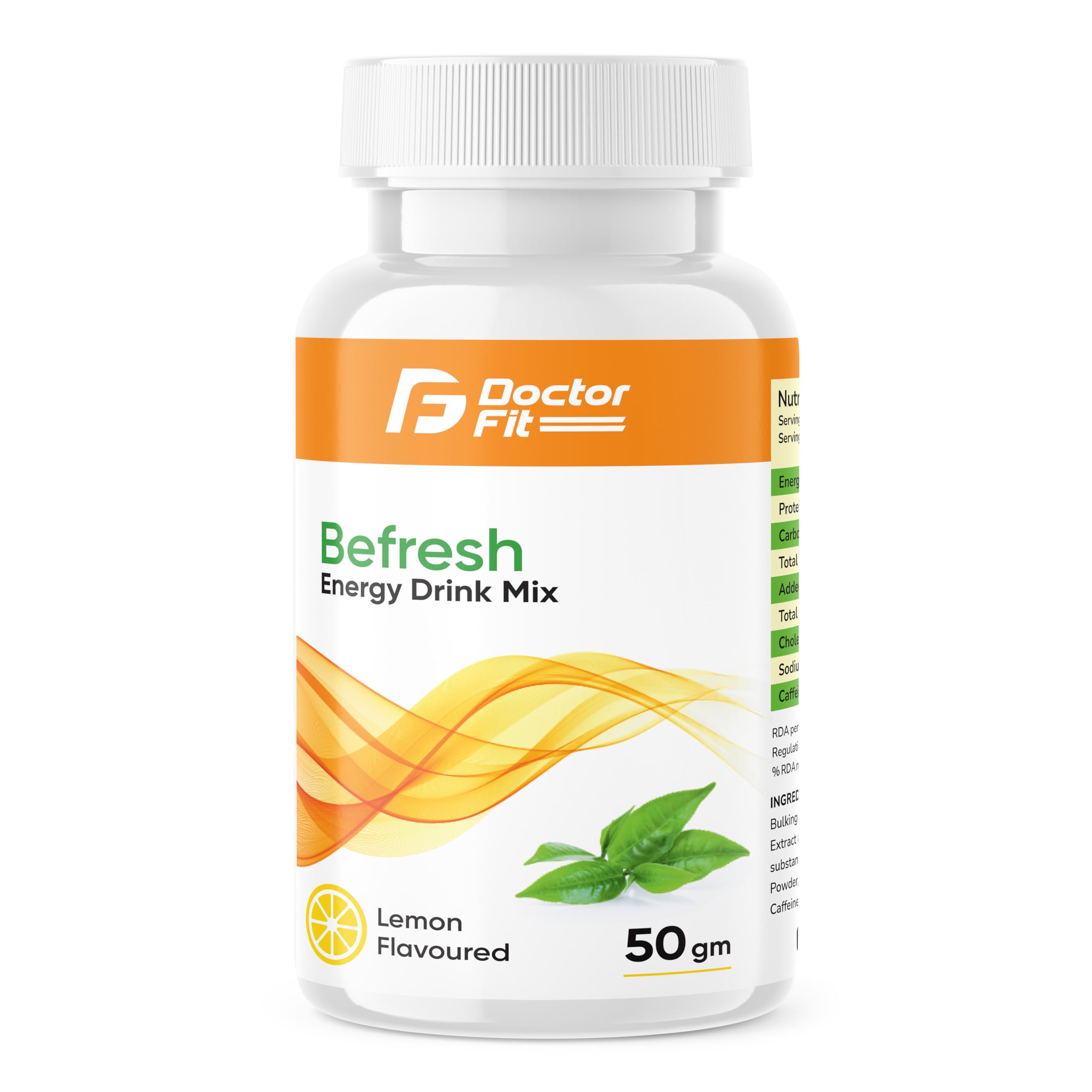 Buy DOCTORFIT Befresh Energy Drink Mix ((50g Pack of 1), Lemon) Online ...