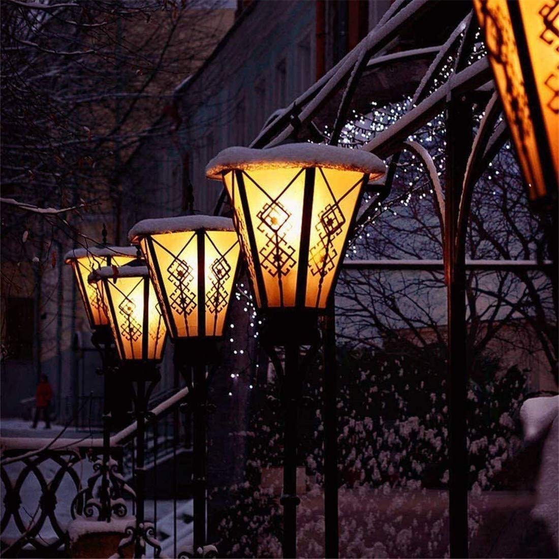 Lampadina A Effetto Fiamma A LED E12 Lampada A Candelabro con Simulazione di Fiamma A LED E12 Lampada A Candeliere 1300K Adatta per Decorazioni per Esterni/Casa/Feste (4 Pezzi),E14