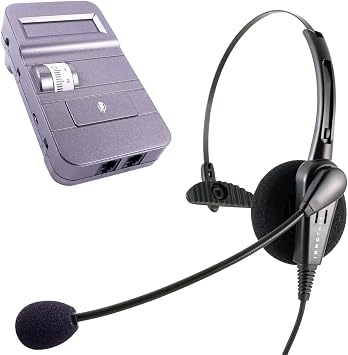 INNOTALK Classic Monaural X475 System - Black, Compatible with Avaya MLS-12, MLS-18D, MLS-34D, Wired, On Ear, Adult, 16 oz,