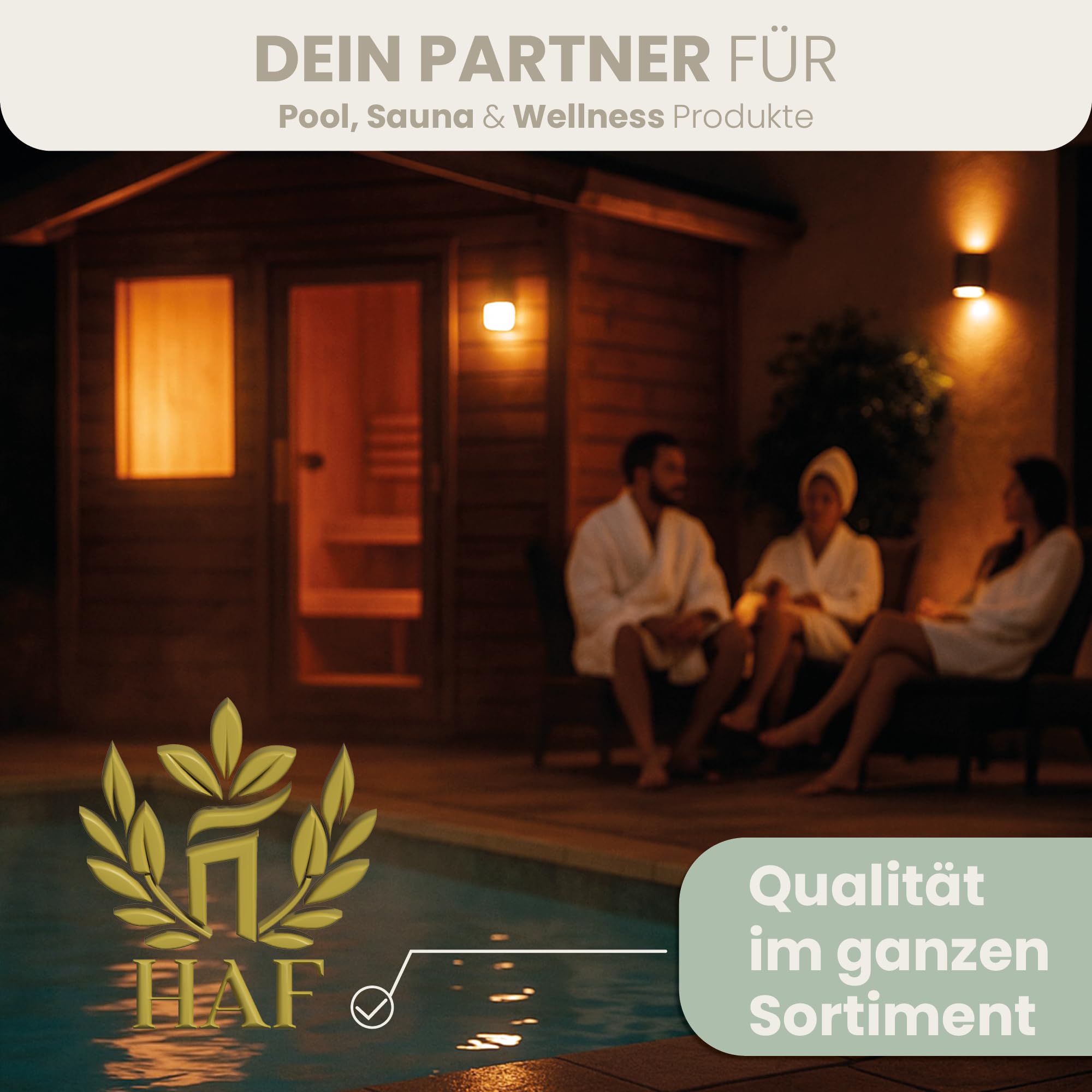 HAF Set di infusioni per sauna "Waldfrische" – 6 x 250 ml per sauna betulla, eucalipto, ago di abete rosso, pino, menta, pino, profumo per sauna con oli essenziali naturali e senza additivi