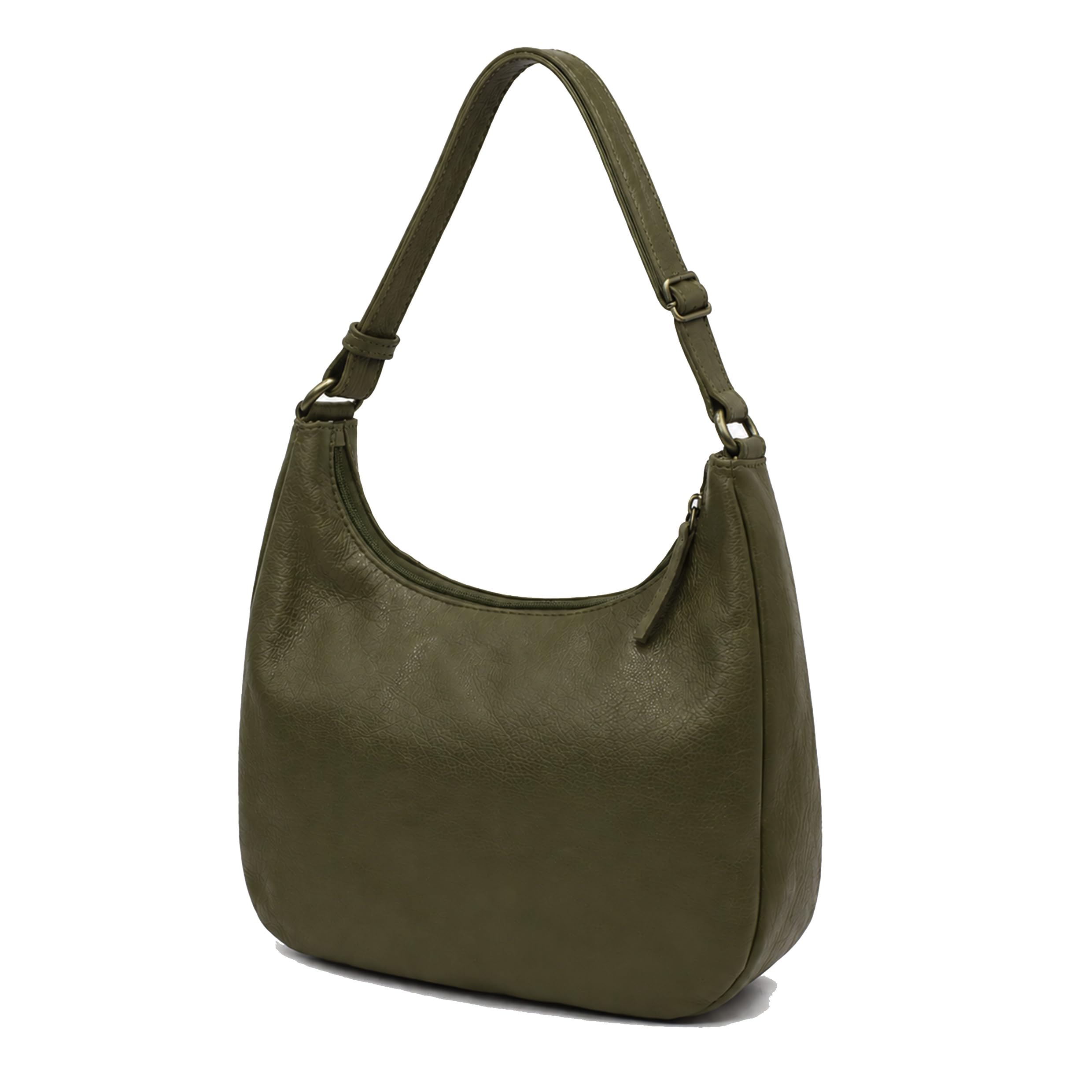 Zerimar | Bolso cuero autentico para mujer estilo casual | Mujer bolso piel natural con múltiples compartimentos | Ideal para uso diario