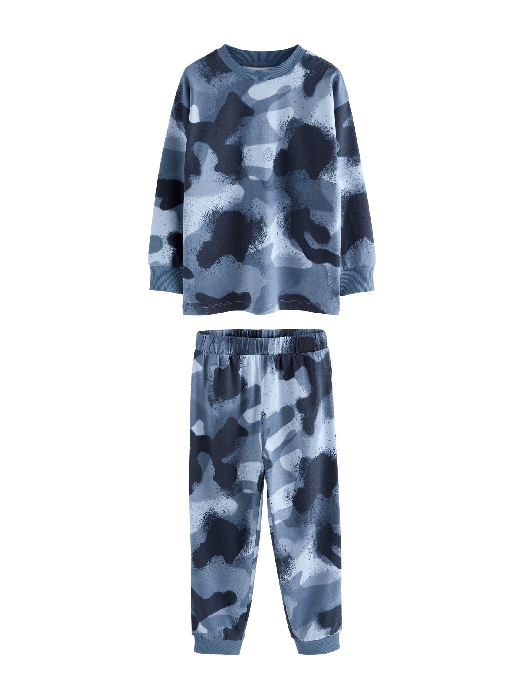 NEXT Jungen 3er-Pack Schlafanzüge mit Langen Ärmeln 98-176