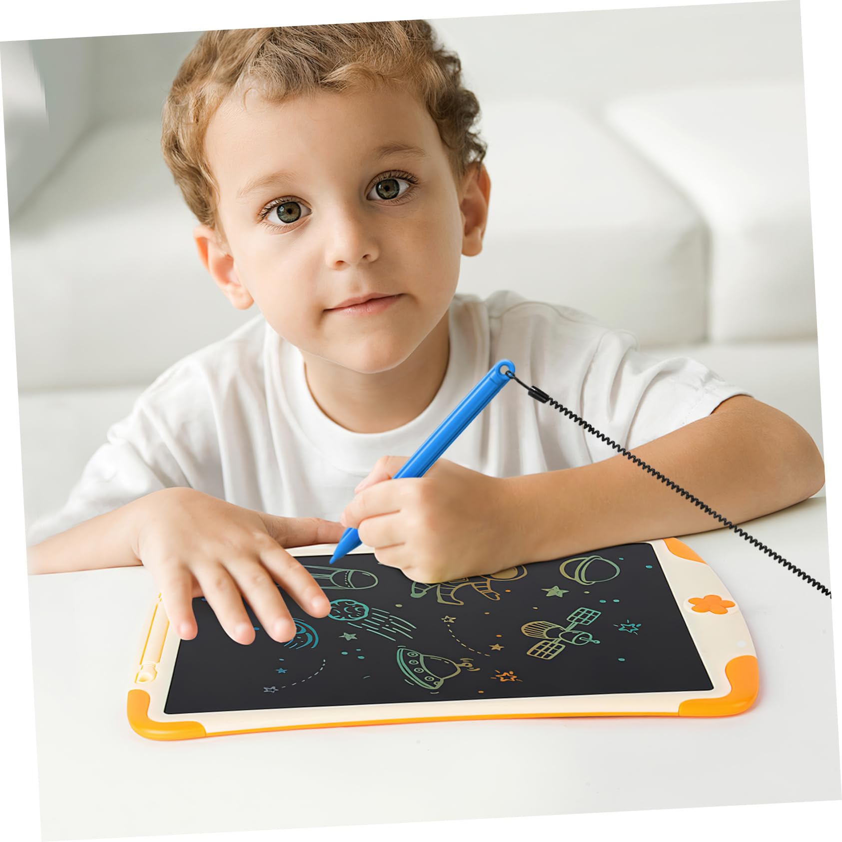 GRIRIW 8 Pack Stylus Pen Lanyard Elastic Lanyards for Touchscreen Retractable Cord Pen Holder