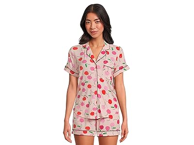 Kate Spade New York Short Sleeve Shorty PJ Set Women
