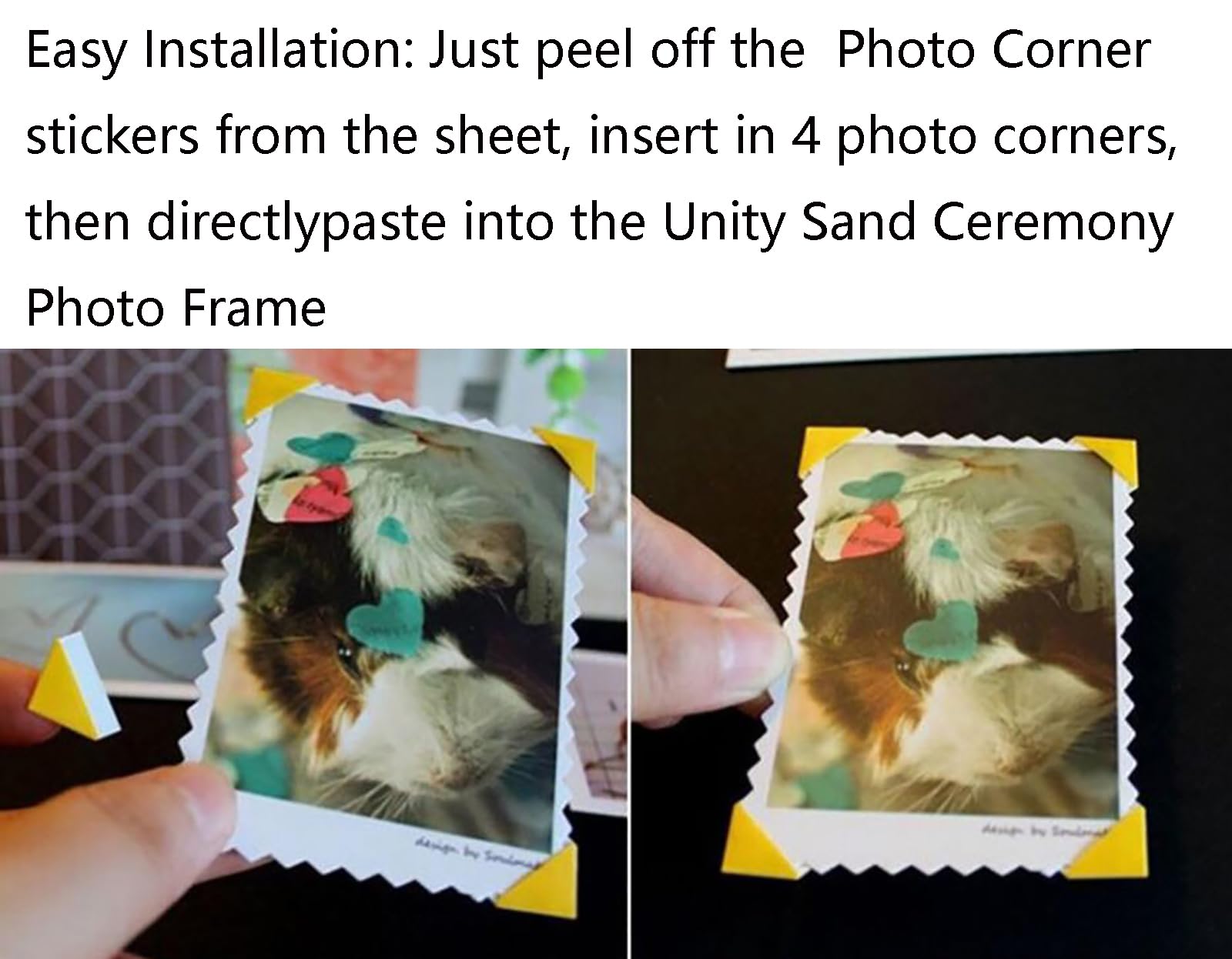 Gepersonaliseerde zandceremonie fotolijst met zand - Unity Sand Ceremony Set - Gepersonaliseerde fotolijst voor zandceremonie-huwelijkscadeau - België