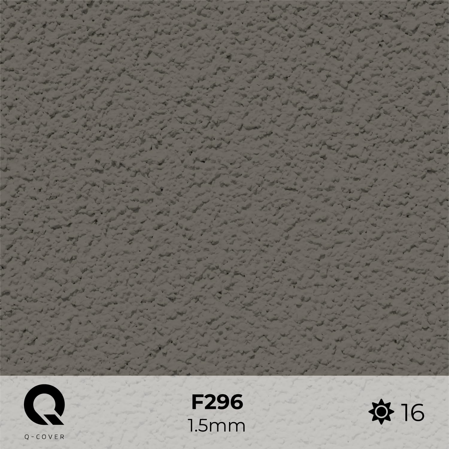 Intonaco In Resina Siliconica Grigio Scuro Caldo F296 15kg 1,5mm
