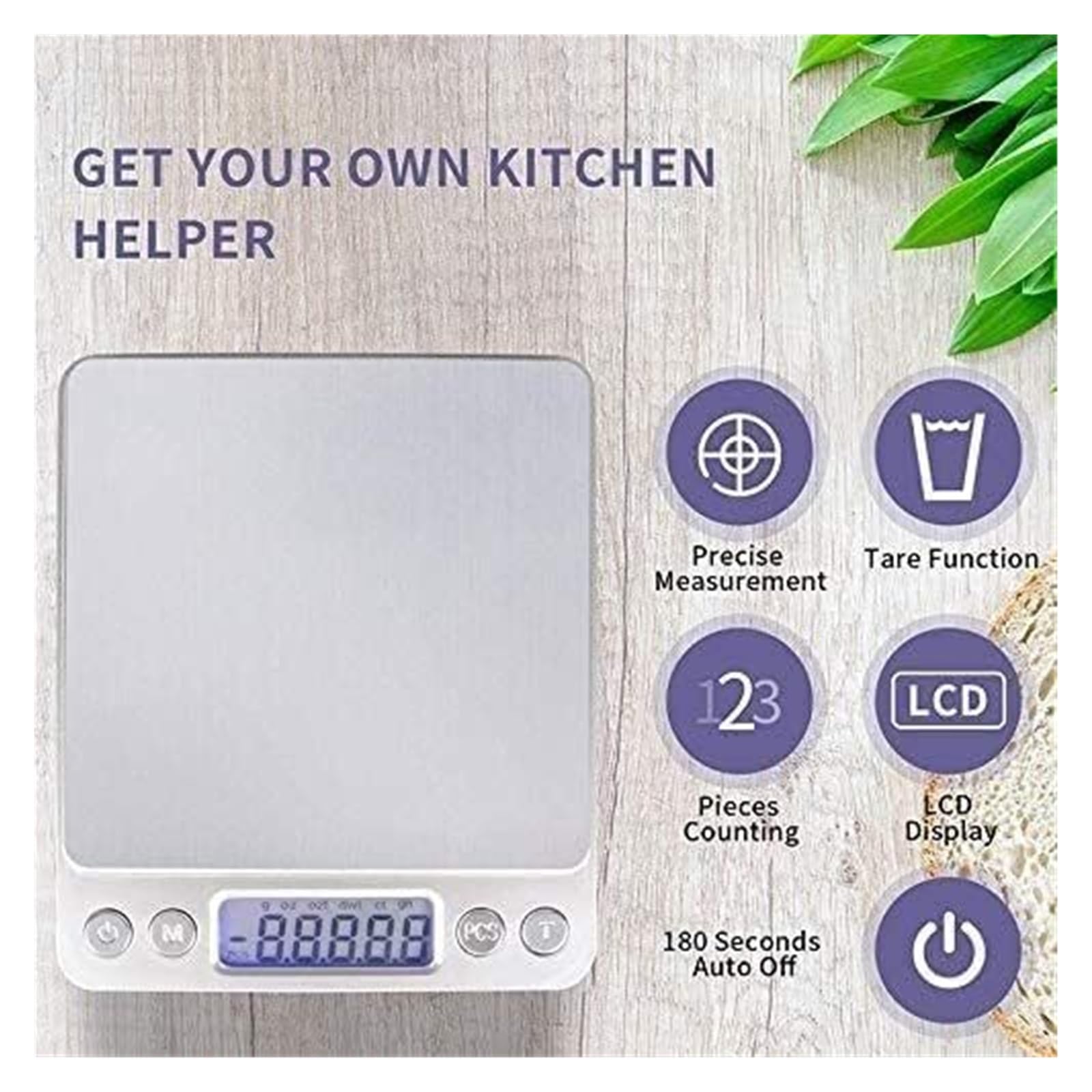 Báscula De Bolsillo Fuzion Digital De 1000 G X 0,1 G Con Pre | Cuotas - Foto 13