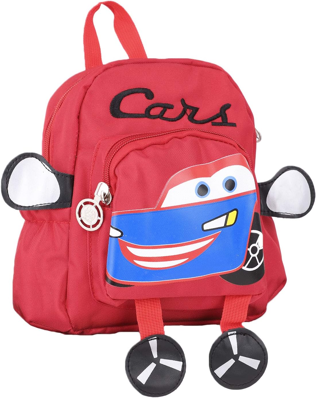 red kids backpack