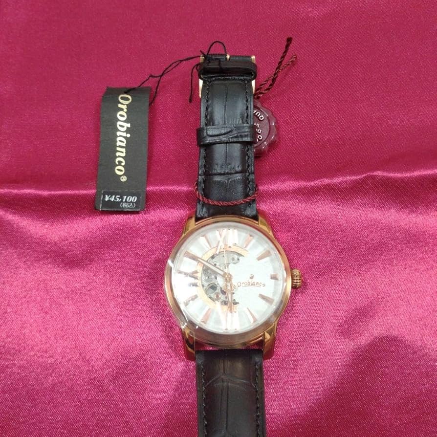 Amazon.co.jp: オロビアンコ 自動巻き腕時計 オラクラシカ OR0011N36  