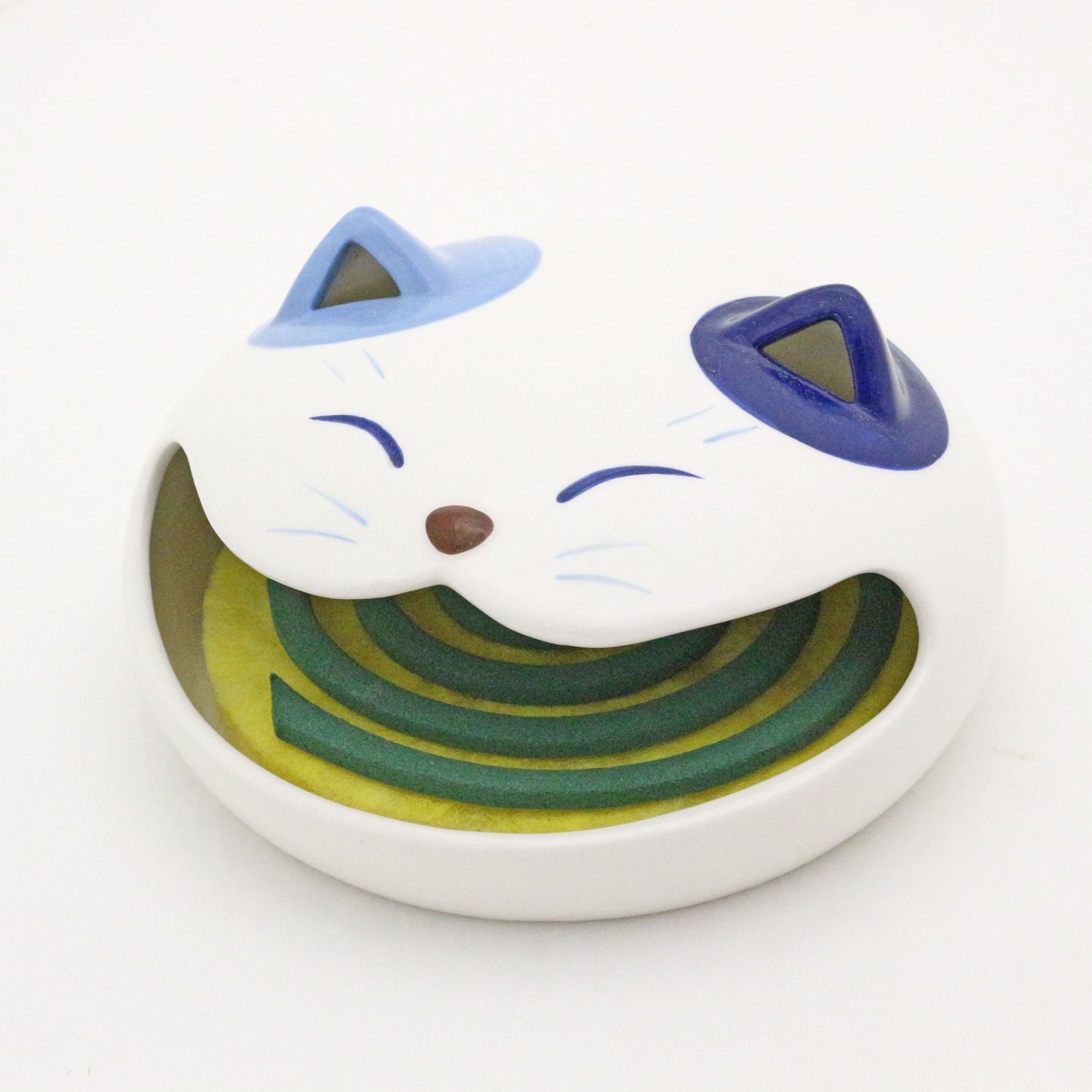 Amazon.co.jp: 福笑い猫 蚊遣器 4418 : ドラッグストア