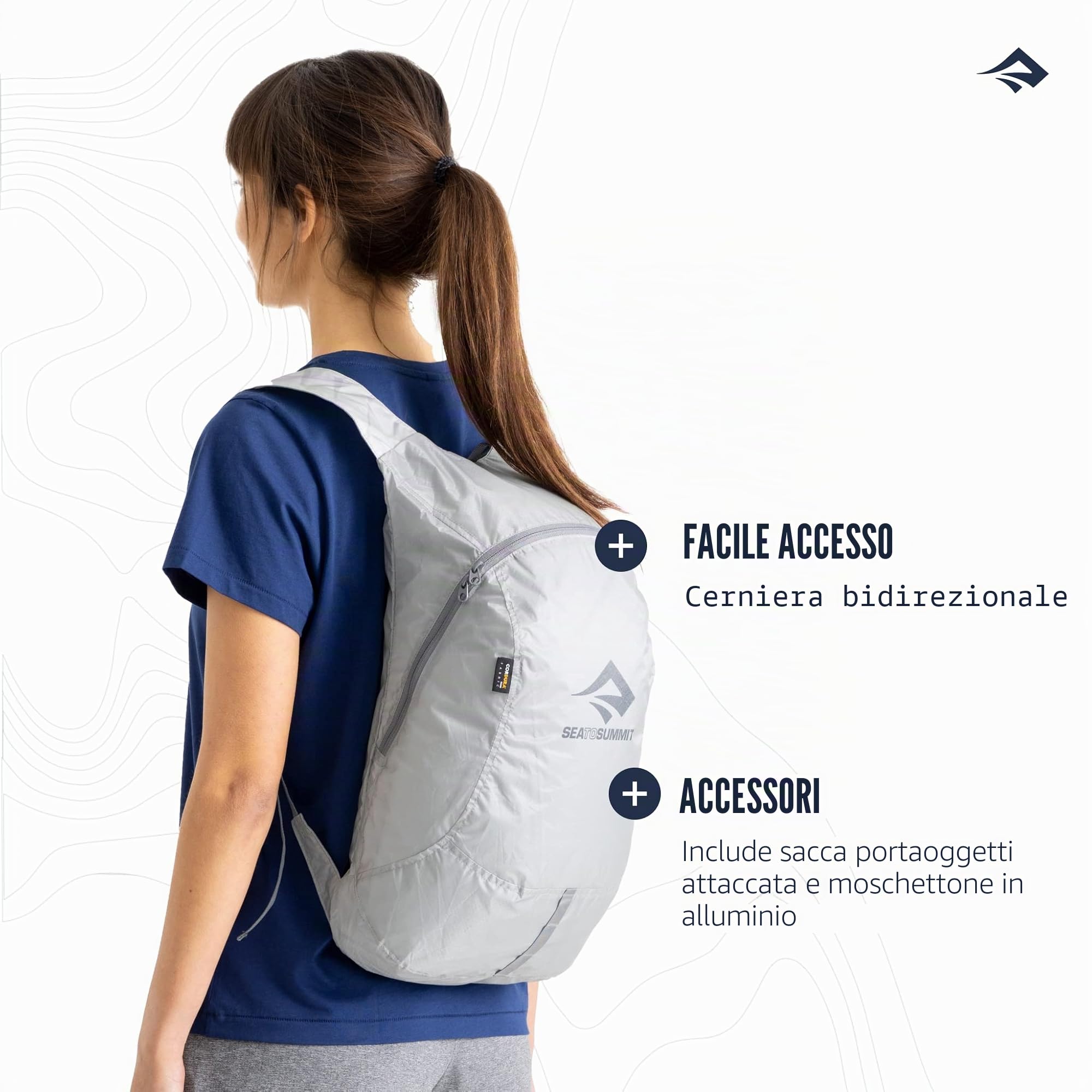 Sea to Summit Mochila Ultra-Sil, 20 Litros
