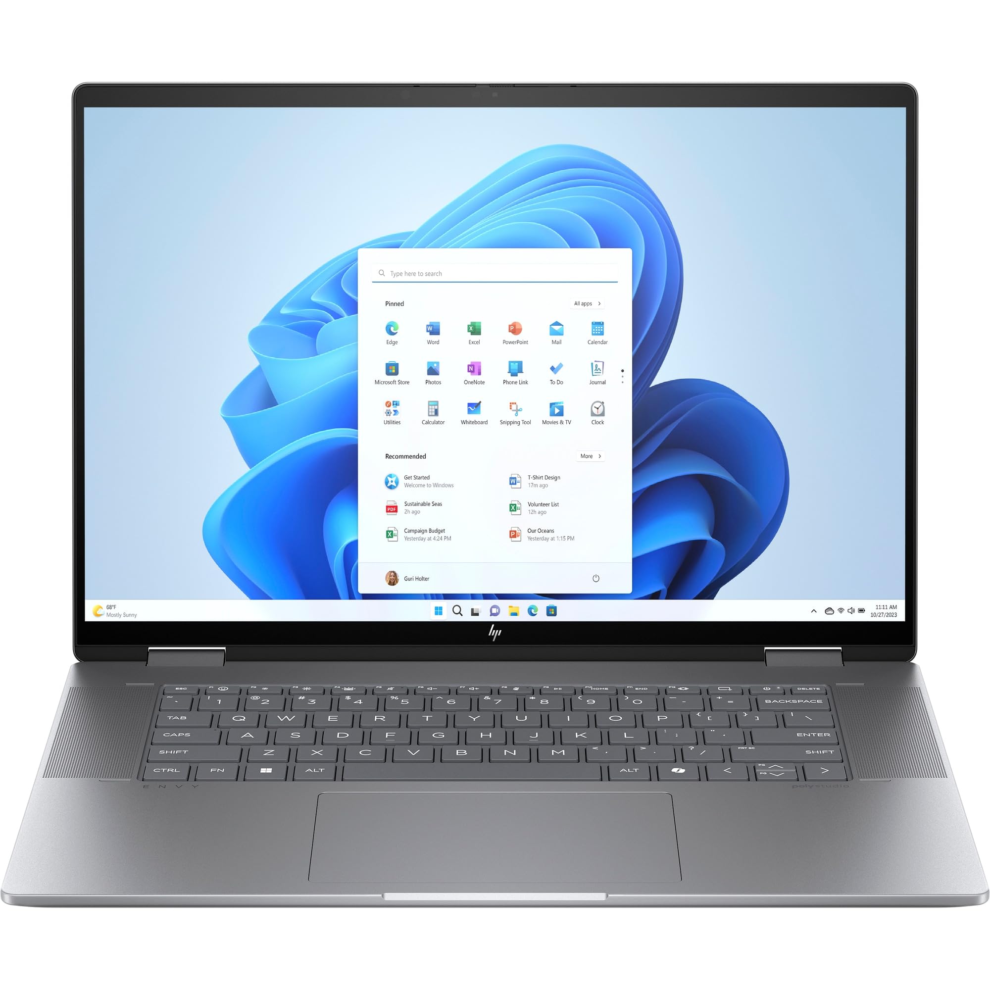 HP Envy 16 x360 Ryzen 7 16GB 1TB SSD 16