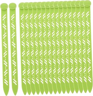 FRCOLOR 20 Peças Rolos De Cabelo Em Espiral Rolos De Cabelo De Plástico Rolos De Cabelo Em Espiral Bastão De Modelador De Cabelo Barra De Ondulação De Cabelo De Barbeiro Rolo De