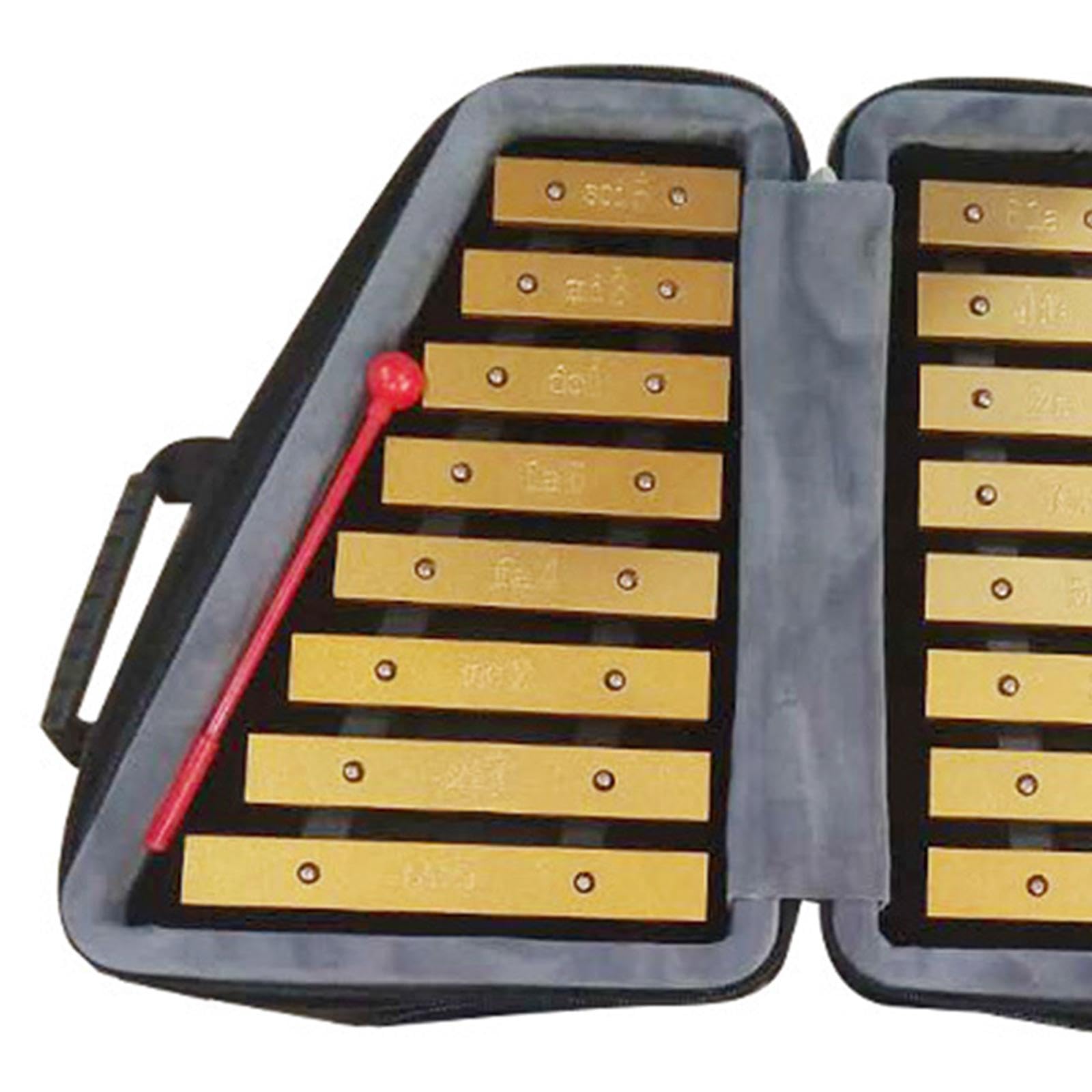 Xylophone En Métal à 16 Notes - Instrument de Percussion pour Enfants, Idéal pour Développer La Motricité Fine et Les Activités Familiales En Extérieu