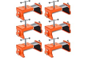 6-Piece Cabinet Clamps: For Precise Cabinet Installation