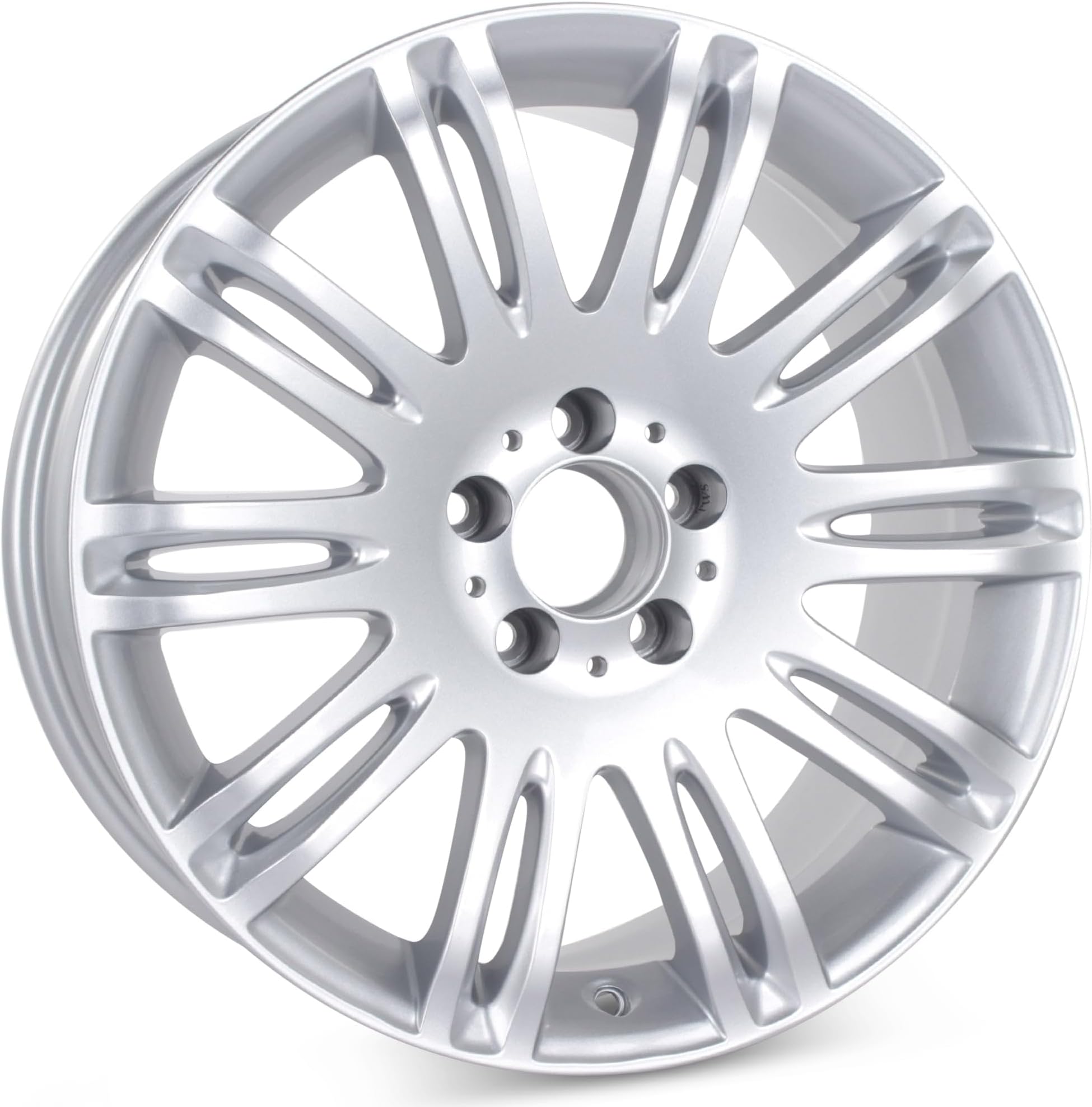New 18" x 8.5" Replacement Wheel for Mercedes E350 E550 2007-2009 Rim 65432 Silver