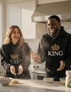 クイーンキング2枚セット【レディース】【メンズ】【パーカー】【ペアルック】 Amazon.co.jp: KING & QUEEN ペアルック カップル パーカーセット